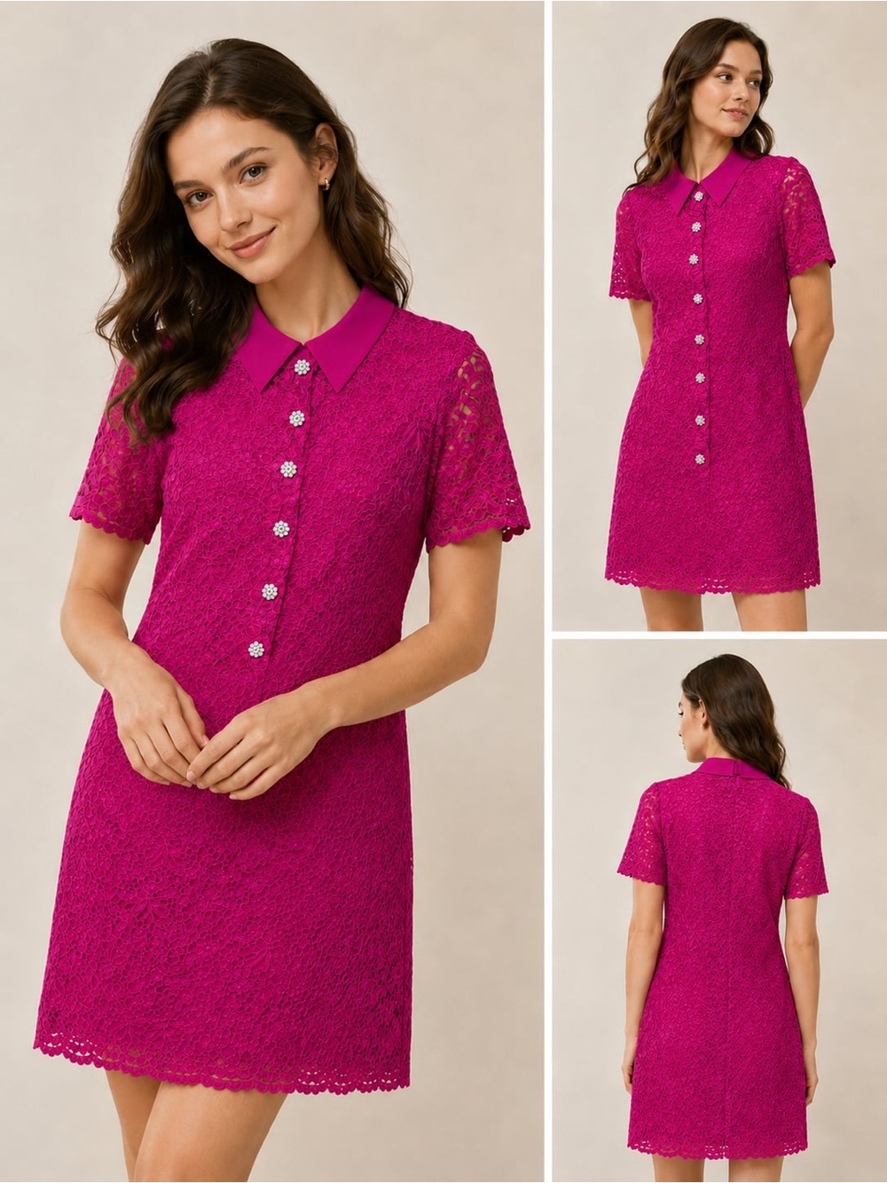 Trina Turk Lace Dress, Size 14, NWT (New With Tags)